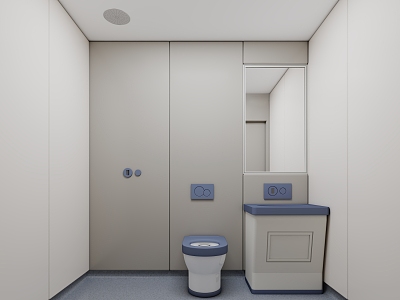 Modern Indwelling Room Talking about Residential Toilet model