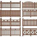 Variety Of Wooden Fence Designs For Outdoor