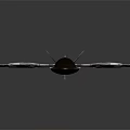 Sleek Modern Drone With Aerodynamic Structure Dual Rotating Propellers And White Brown Design