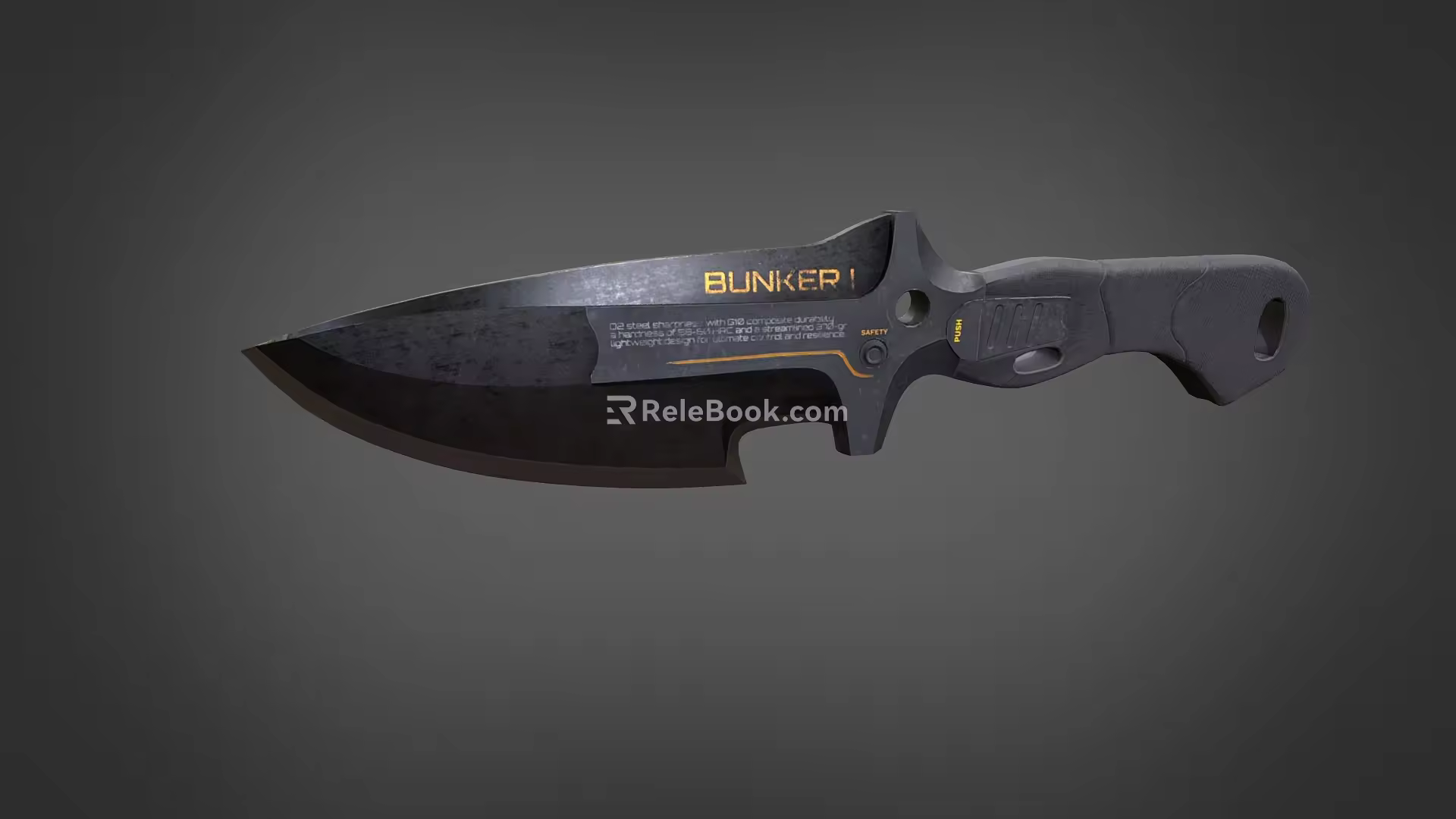 Dagger Sabre Tool Knife Field Dagger Military Dagger Knife Low Face Number Low Model Simple Model Game Next Era Movie and TV Level Super Realism 3d model