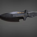 Dagger Sabre Tool Knife Field Dagger Military Dagger Knife Low Face Number Low Model Simple Model Game Next Era Movie and TV Level Super Realism 3d model