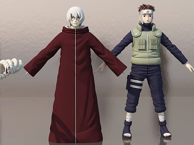 Modern Game Characters Characters 3d model