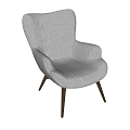 Modern Single Sofa 3d model