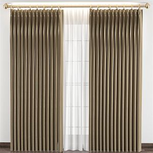 Modern Curtains 3d model