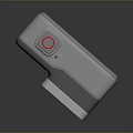 Grey GoPro Camera Featuring Dual Screens Front Display And Modern Design