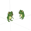 Frog 3d model