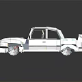 White Electric Toy Racing Car With Streamlined Design Sleek Surface And Reflection Details