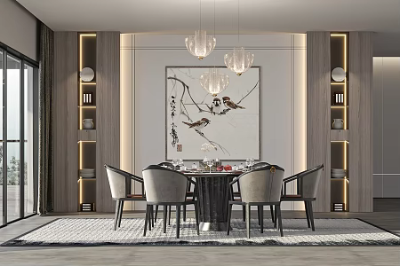 New Chinese Restaurant 3d model