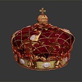 European-style crown crown crown crown home accessories 3d model