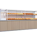 Bread Cabinet West Point Cabinet Display Cabinet Commodity Display Commercial Display Tray Cabinet 3d model