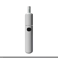 Sleek White Electric Toothbrush With Black Button For Daily Personal Care Routine