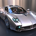 Pagani Super Runner Car 3d model