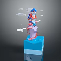 Tower defense sentry tower air defense watchtower observatory tower loft 3d model