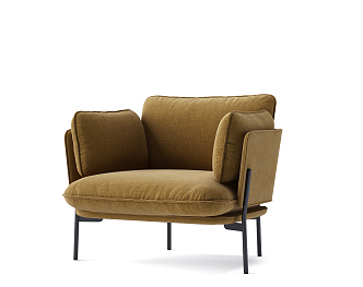 Modern Sofa Chair Single Chair 3d model