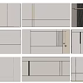 Modern Wall Panels With Various Design Styles And Interior Decor Elements