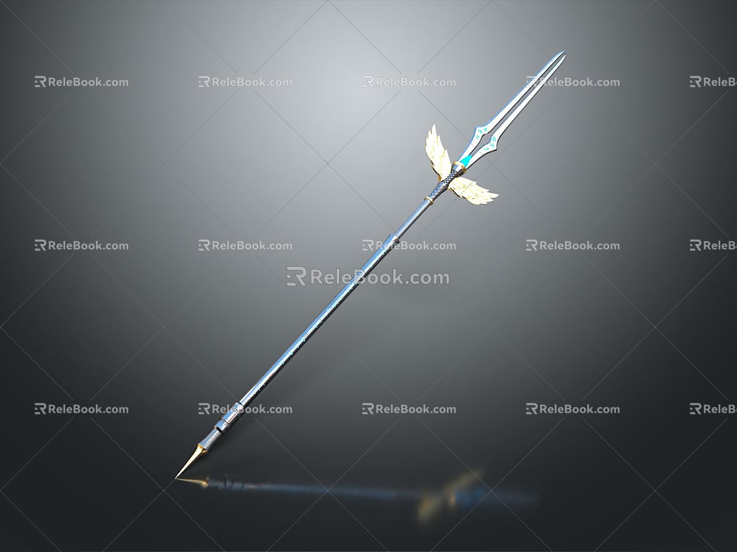 Scepter Ancient Scepter Cane Ancient Scepter Magic Scepter Metal Scepter Classical Scepter Magic Scepter 3d model