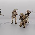 Commando 3d model