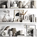 Modern ornaments combination ornaments 3d model