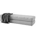 Modern sofa stool 3d model