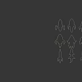 Fun Cartoon Rockets Collection With Various Colors Shapes And Decorative Designs