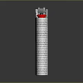 Lighter Mechanical Lighter Kerosene Lighter Windproof Lighter Realistic 3d model