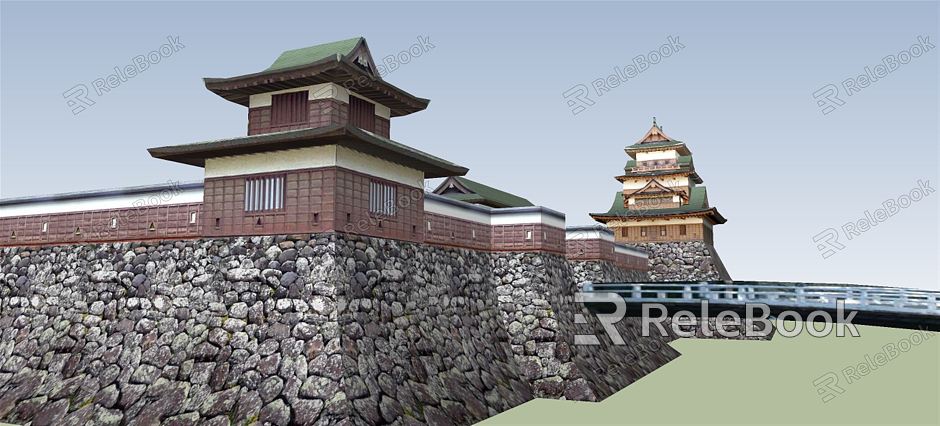 Japanese Temple Japanese Ancient Architecture Temple model