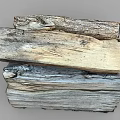 Natural Wood Logs And Stone Blocks With Raw Textured Surfaces Stacked Together