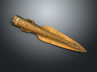 Spear Ancient Weapon Cold Weapon Medieval Item Medieval Weapon Sword Axe 3d model