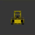 Yellow Industrial JLG Forklift With 15000 LB Capacity And Durable Construction
