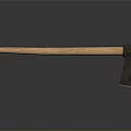 Sculpture Carving Axe With Wooden Handle And Metal Head For Craft Projects
