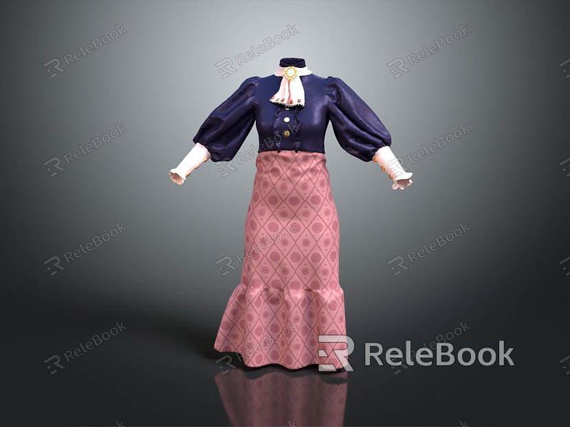 Vintage Dress Women's Vintage Women's Tight Dress Belt Dress model