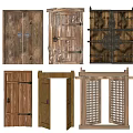 Various Other Wooden Doors With Rustic Designs And Vintage Carved Details