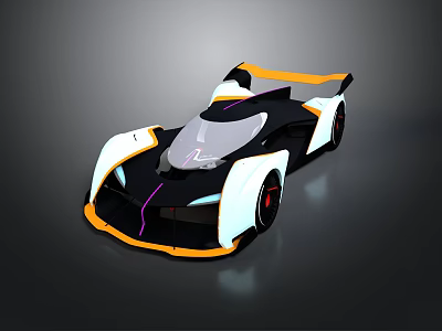 McLaren sports car Concept Car Future Technology Racing Modern Vehicle Realistic 3d model