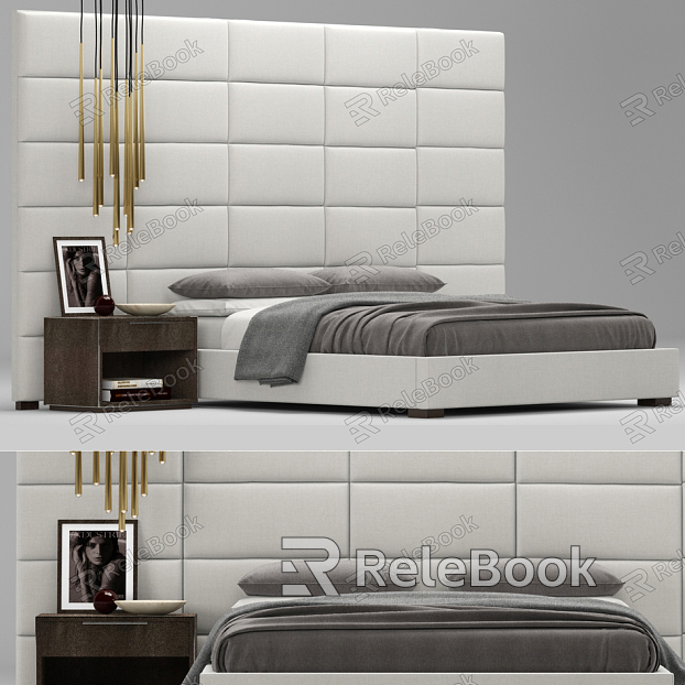 Background double bed model