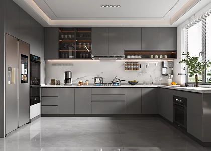 Modern Kitchen 3d model
