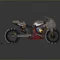 Sporty Racing Motorcycle with Number 99 Yellow Black Livery Streamlined Design and Alloy Wheels