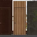 Wooden Hinged Doors With Decorative Details In Various Colors For Home Interior Design