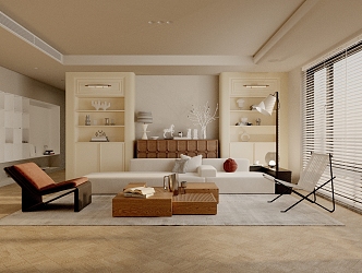 The Silent Living Room 3d model