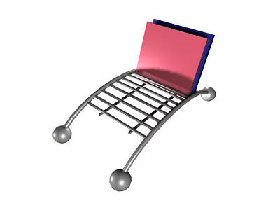 Modern Fitness Equipment 3d model Modern Fitness Equipment 3d model