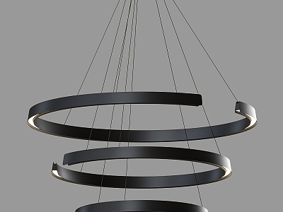 Modern Minimalist Chandelier Simple Chandelier Restaurant Chandelier model