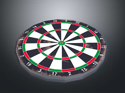 target arena archery target shooting military goods military equipment military supplies arms 3d model