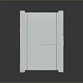 Box Safe Metal Box Game Items 3d model