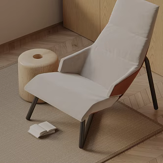 modern leisure chair 3d model