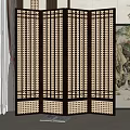 New Chinese Style Screen Partition 3d model