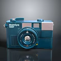 DSLR Camera Card Machine Digital Camera Digital Camera Photographic Equipment 3d model