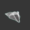 Stylish Dark Geometric Patterned Hat With Intricate Texture Design