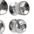 Silver Metal Door Knobs Locks And Keys In Various Home Hardware Styles