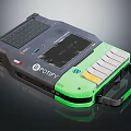 POTIX 300 Portable Headphone Speaker With Digital Display And Control Panel