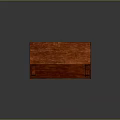 Traditional Dark Brown Solid Wood Storage Cabinet With Upper Glass Doors And Lower Drawers