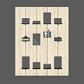 Bookshelf 3d model